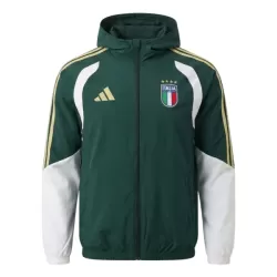 Italië Trainingsjacks met Capuchon Heren 2026/27 Groene