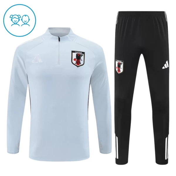 Japan Trainingssweaterset Kind 2026 Kwartrits Witte