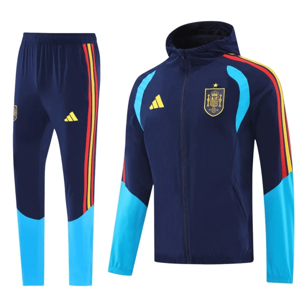 Spanje Trainingsjacks met Capuchon Heren 2026/27 Grijze
