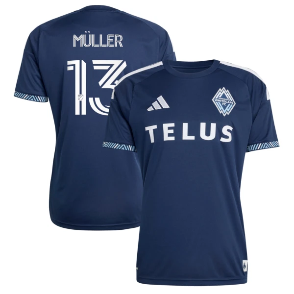 Vancouver Whitecaps Müller 13 Shirt Heren Uit 2026