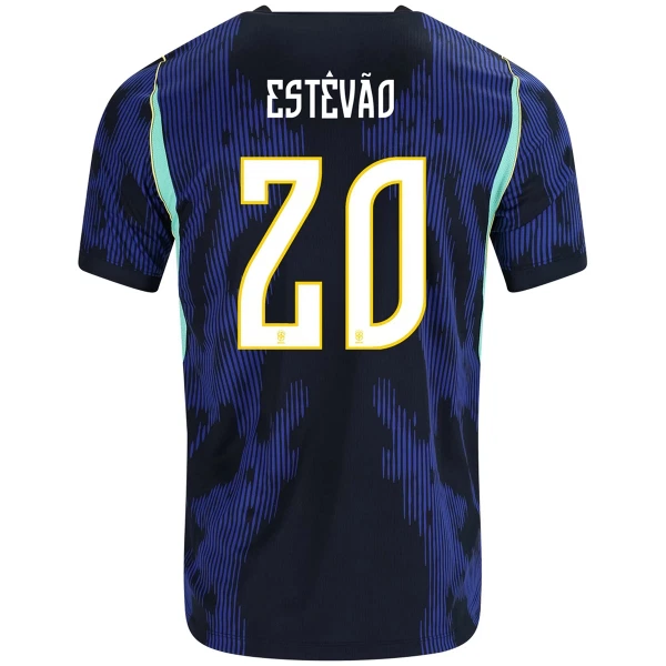 Brazilië Estevao 20 Shirt Heren Uit WK 2026