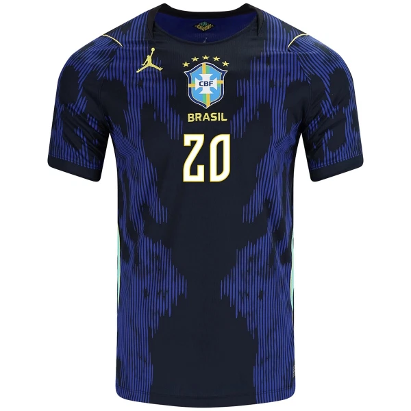 Brazilië Estevao 20 Shirt Heren Uit WK 2026