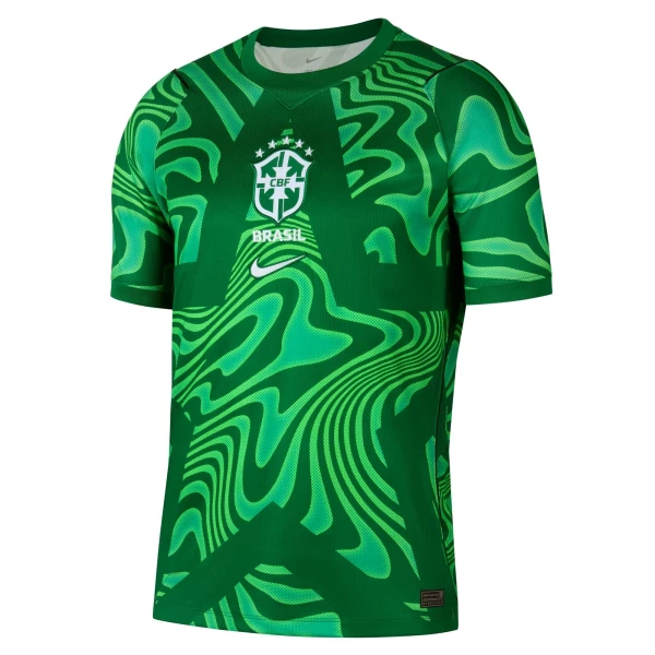 Brazilië Keeper Shirt Heren Thuis WK 2026 Groene