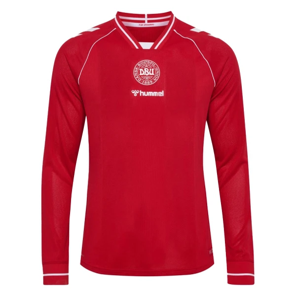 Denemarken Shirt Heren Thuis WK 2026 Lange Mouw