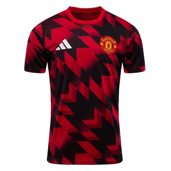 Manchester United Pre-Match Shirt Heren 2025/26 Rode