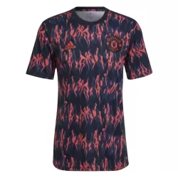 Manchester United Pre-Match Shirt Heren 2025/26 Zwarte