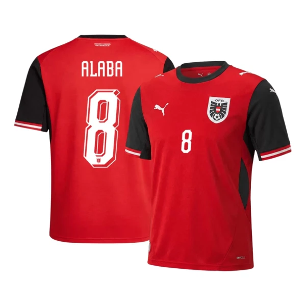 Oostenrijk Alaba 8 Shirt Heren Thuis WK 2026