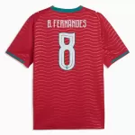 Portugal Bruno Fernandes 8 Shirt Heren Thuis WK 2026