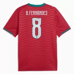 Portugal Bruno Fernandes 8 Shirt Heren Thuis WK 2026