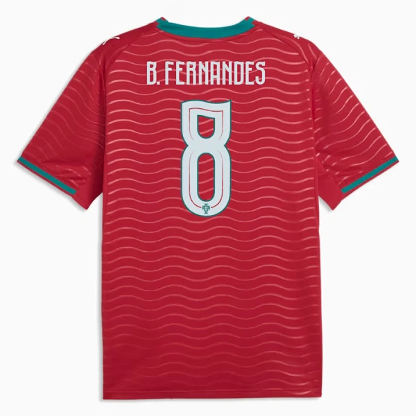 Portugal Bruno Fernandes 8 Shirt Heren Thuis WK 2026