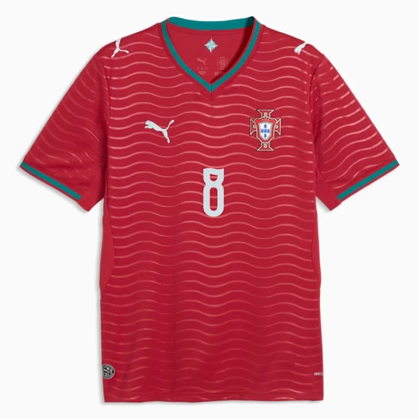 Portugal Bruno Fernandes 8 Shirt Heren Thuis WK 2026