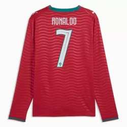 Portugal Ronaldo 7 Shirt Heren Thuis WK 2026 Lange Mouw