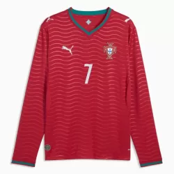 Portugal Ronaldo 7 Shirt Heren Thuis WK 2026 Lange Mouw