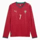 Portugal Ronaldo 7 Shirt Heren Thuis WK 2026 Lange Mouw