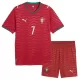 Portugal Ronaldo 7 Tenue Kind Thuis WK 2026