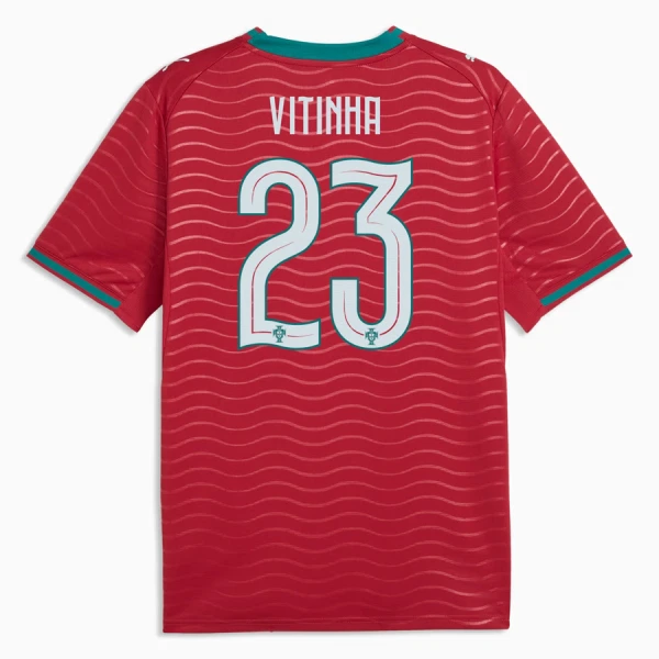 Portugal Vitinha 23 Shirt Heren Thuis WK 2026