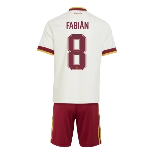Spanje Fabian 8 Tenue Kind Uit WK 2026