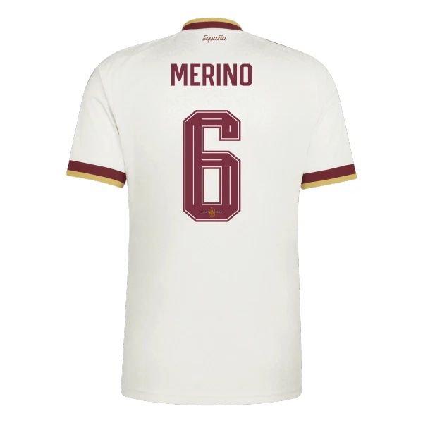 Spanje Merino 6 Shirt Heren Uit WK 2026