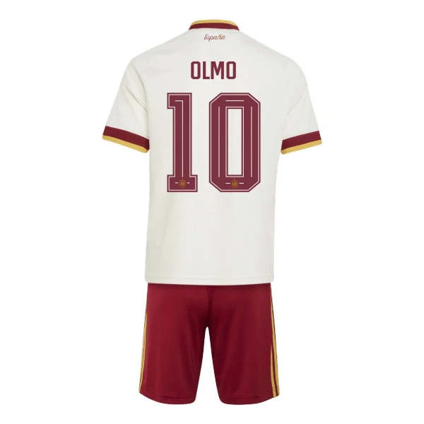 Spanje Olmo 10 Tenue Kind Uit WK 2026