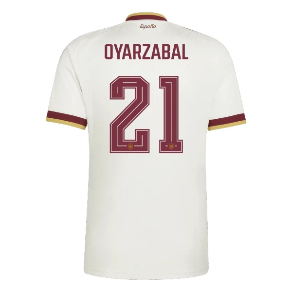Spanje Oyarzabal 21 Shirt Heren Uit WK 2026