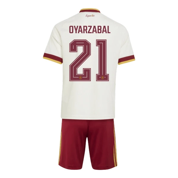 Spanje Oyarzabal 21 Tenue Kind Uit WK 2026