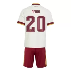 Spanje Pedri 20 Tenue Kind Uit WK 2026