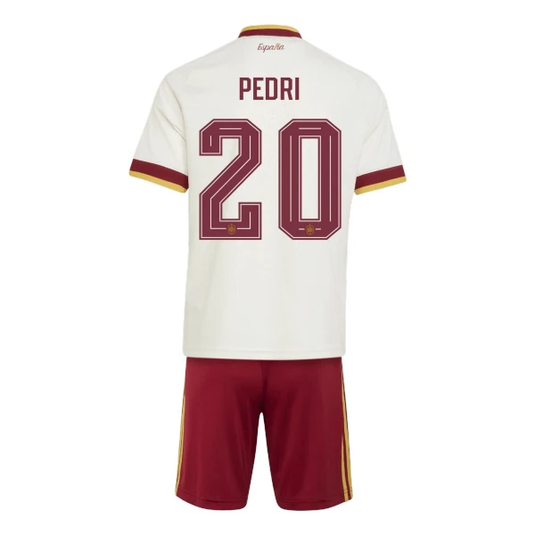 Spanje Pedri 20 Tenue Kind Uit WK 2026
