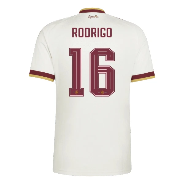 Spanje Rodrigo 16 Shirt Heren Uit WK 2026