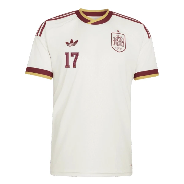 Spanje Williams JR 17 Shirt Heren Uit WK 2026
