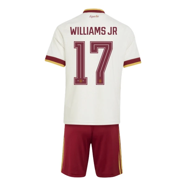 Spanje Williams JR 17 Tenue Kind Uit WK 2026