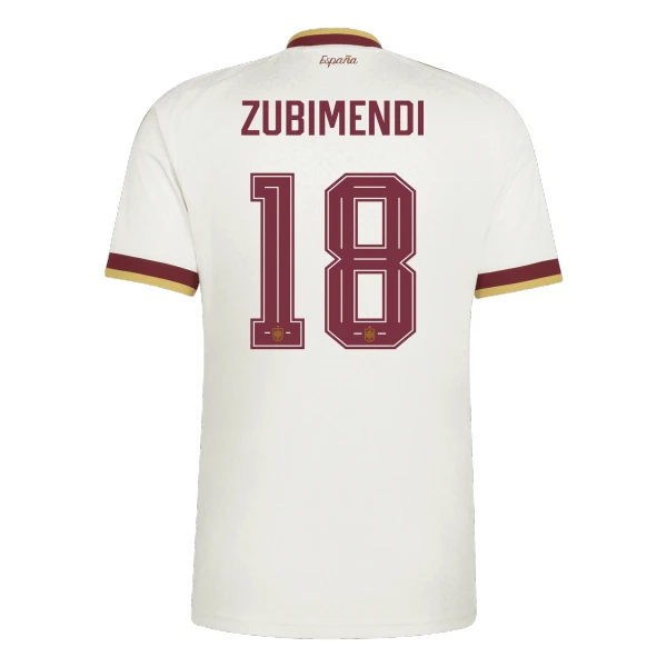 Spanje Zubimendi 18 Shirt Heren Uit WK 2026