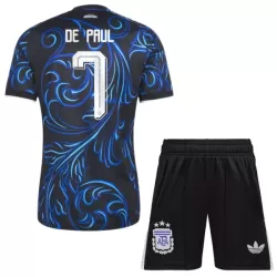 Argentinië De Paul 7 Tenue Kind Uit WK 2026