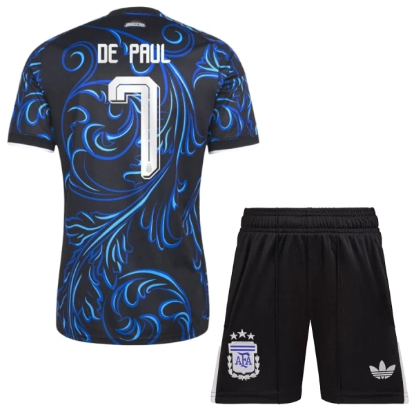 Argentinië De Paul 7 Tenue Kind Uit WK 2026