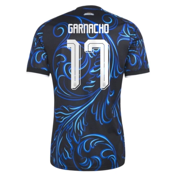 Argentinië Garnacho 17 Shirt Heren Uit WK 2026