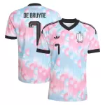 België De Bruyne 7 Shirt Heren Uit WK 2026