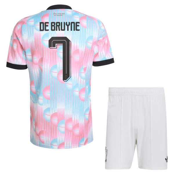 België De Bruyne 7 Tenue Kind Uit WK 2026