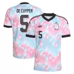 België De Cuyper 5 Shirt Heren Uit WK 2026