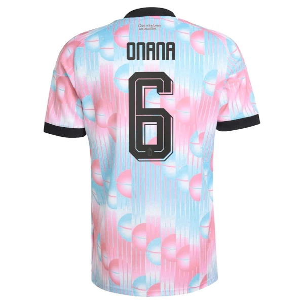 België Onana 6 Shirt Heren Uit WK 2026