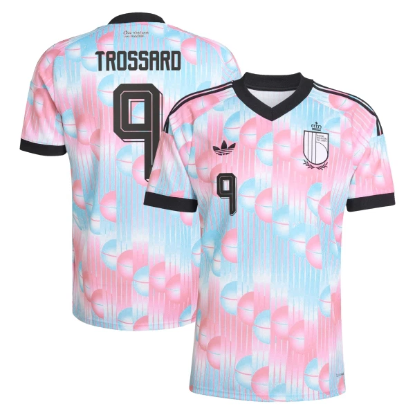 België Trossard 9 Shirt Heren Uit WK 2026