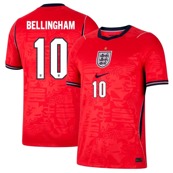 Engeland Bellingham 10 Shirt Heren Uit WK 2026