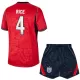 Engeland Rice 4 Tenue Kind Uit WK 2026