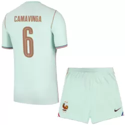 Frankrijk Camavinga 6 Tenue Kind Uit WK 2026