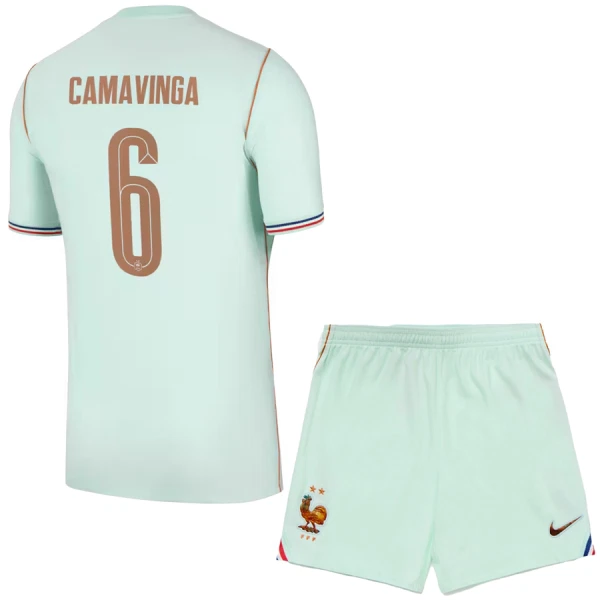Frankrijk Camavinga 6 Tenue Kind Uit WK 2026