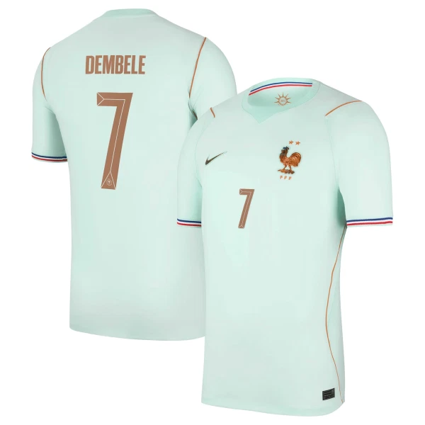 Frankrijk O. Dembele 7 Shirt Heren Uit WK 2026