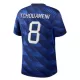 Frankrijk Tchouaméni 8 Shirt Heren Thuis WK 2026