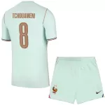 Frankrijk Tchouaméni 8 Tenue Kind Uit WK 2026