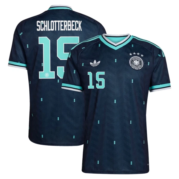 Duitsland N. Schlotterbeck 15 Shirt Heren Uit WK 2026