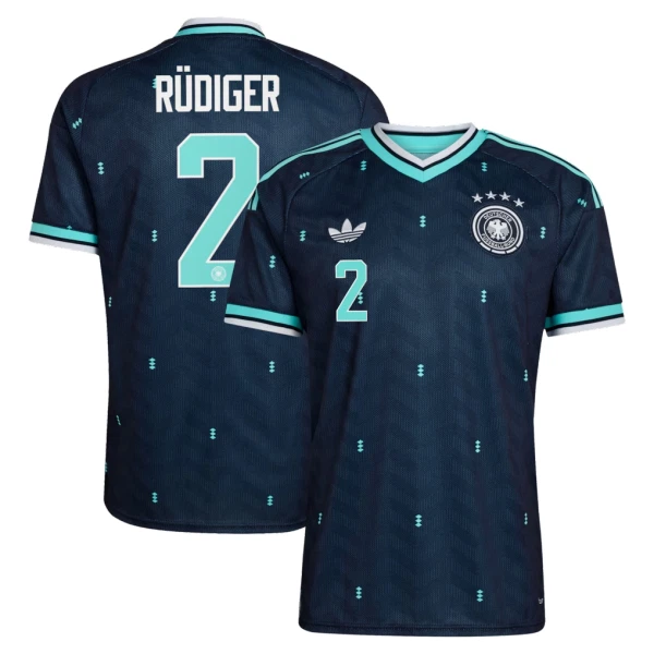 Duitsland Rudiger 2 Shirt Heren Uit WK 2026