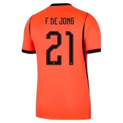 Nederland Frenkie de Jong 21 Shirt Heren Thuis WK 2026