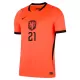 Nederland Frenkie de Jong 21 Shirt Heren Thuis WK 2026